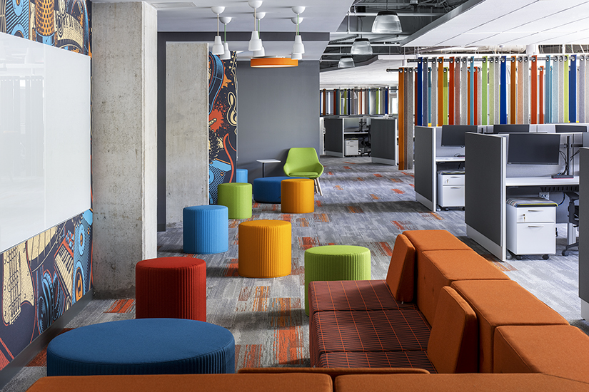 Robert Hines Designs for the Office Evolution - American Builders Quarterly