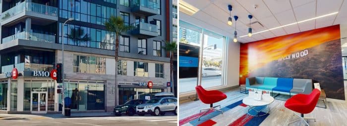  BMO branch located at 6200 Sunset Blvd in Hollywood, California